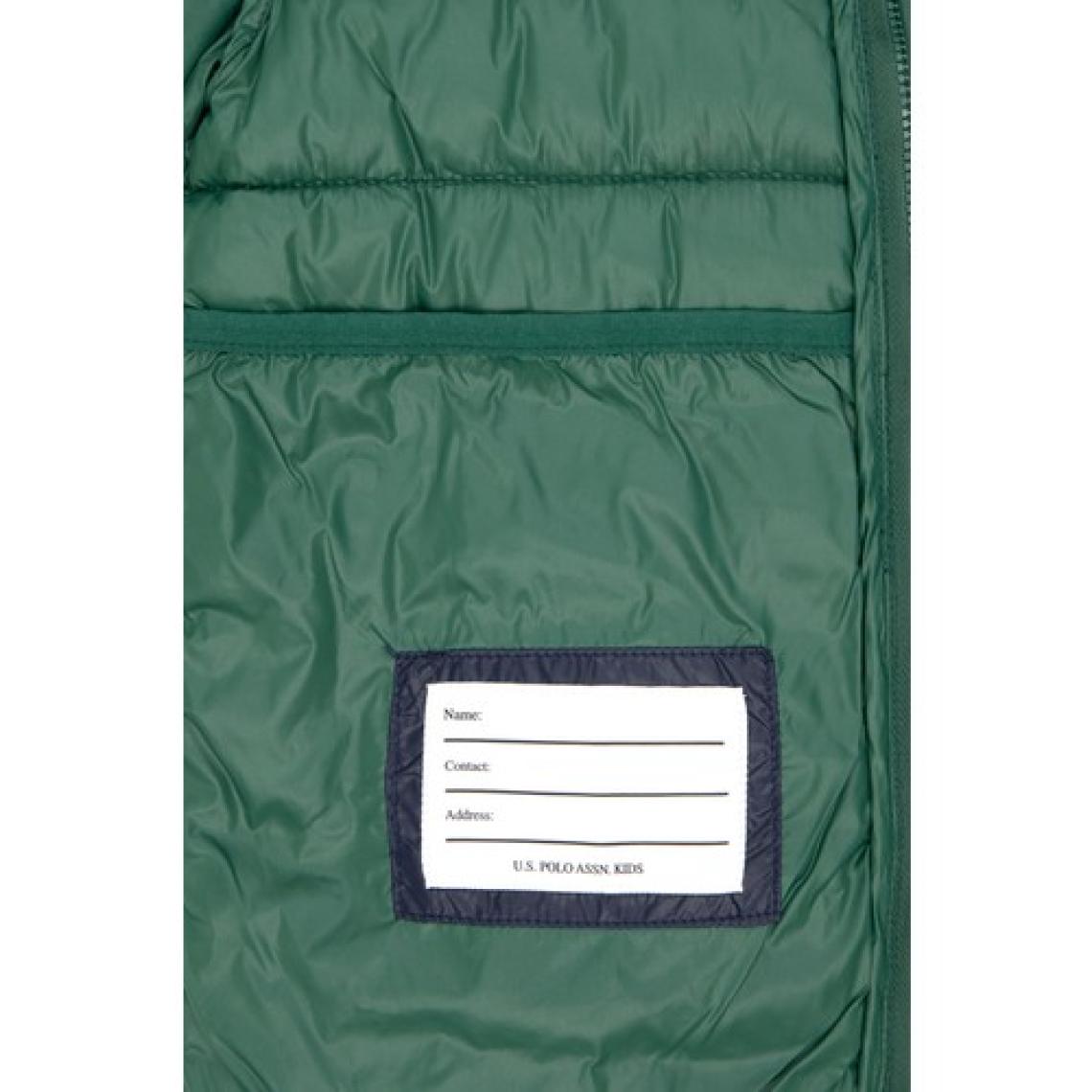 U.S. Polo Assn. Erkek Çocuk Koyu Yeşil Mont 50292884-VR079
