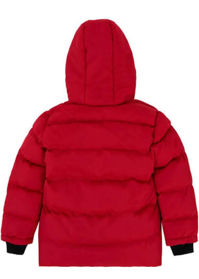 Lela Içi Peluş Astarlı Fermuarlı Cepli Kapüşonlu Şişme Mont Erkek Çocuk Mont 5760040