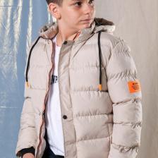 Pina Kids Designed Kapüşonlu Içi Polar Astarlı Erkek Çocuk Şişme Mont