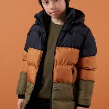 Lela Içi Peluş Astarlı Çıkarılabilir Kapüşonlu Şişme Mont Erkek Çocuk Mont 57611967
