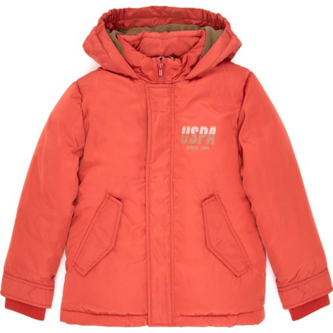 U.S. Polo Assn. Erkek Çocuk Kiremit Kaban 50293294-VR031