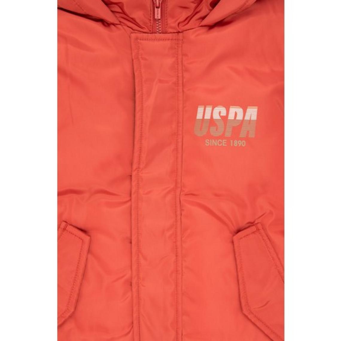 U.S. Polo Assn. Erkek Çocuk Kiremit Kaban 50293294-VR031
