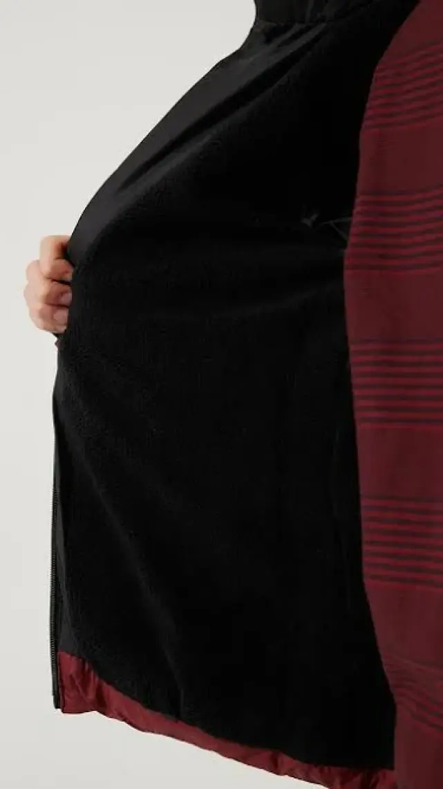 Lela İçi Peluş Astarlı Çıkarılabilir Kapüşonlu Şişme Mont Erkek Çocuk MONT 57611967