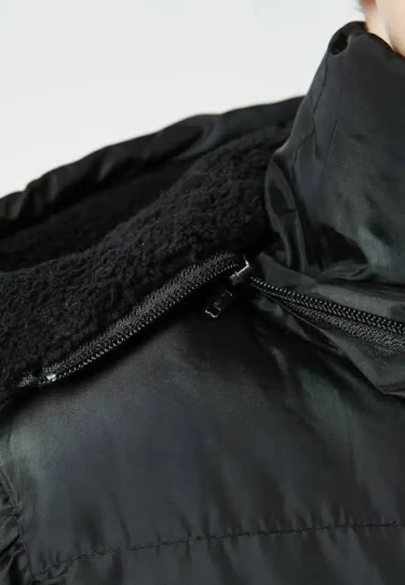 Lela İçi Peluş Astarlı Çıkarılabilir Kapüşonlu Şişme Mont Erkek Çocuk MONT 57611967