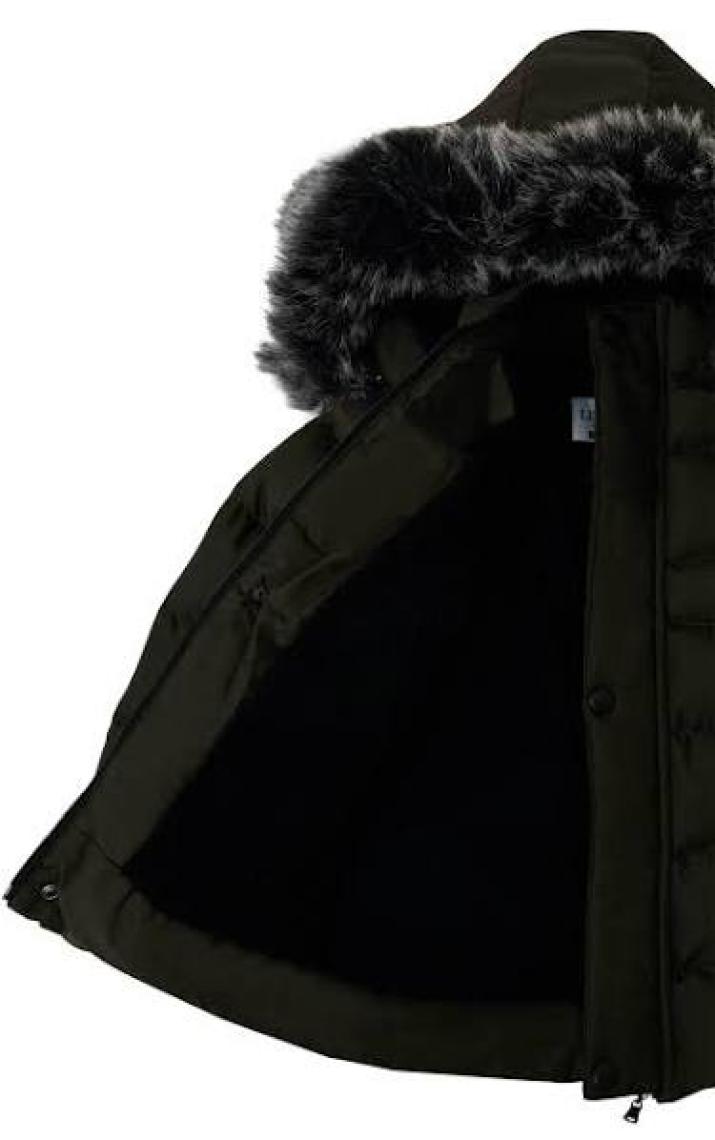 Lela Suni Kürklü Peluş Astarlı Çıkarılabilir Kapüşonlu Mont Erkek Çocuk MONT 5763028