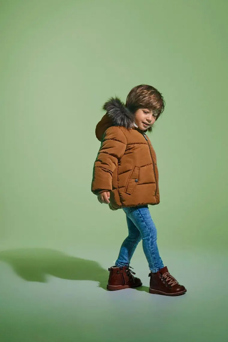 Name It NMMMATHEW JACKET2 Kahverengi Erkek Çocuk Mont