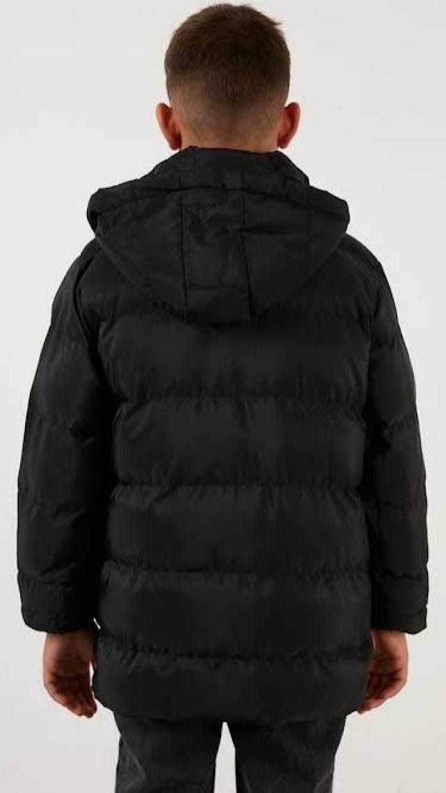 Lela İçi Peluş Astarlı Çıkarılabilir Kapüşonlu Şişme Mont Erkek Çocuk MONT 5763038
