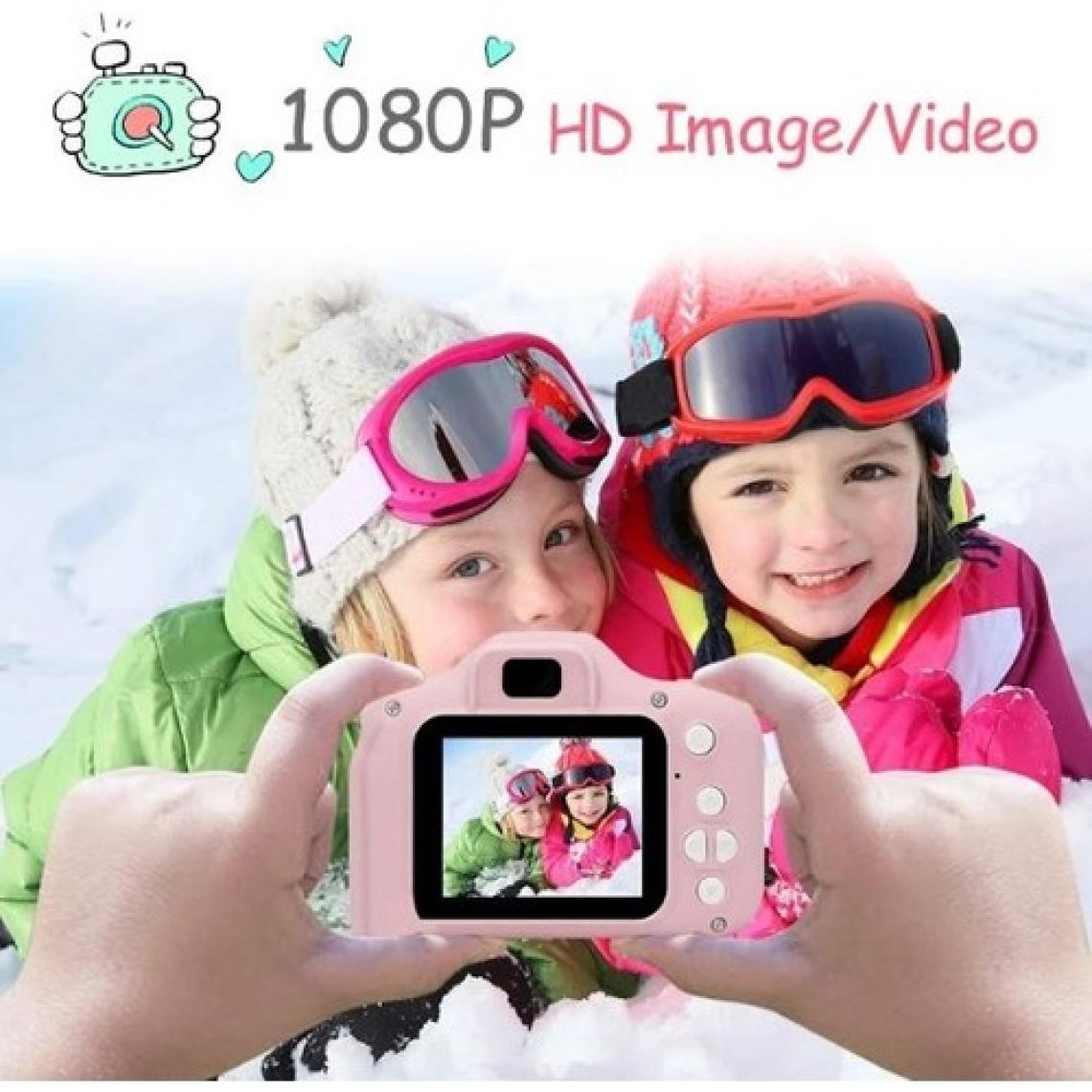 Şıktek Çocuk Fotoğraf Makinesi Mini Fotoğraf Makinesi Çocuk Fotoğraf Makinesi 1080P Hd Selfie Kamera