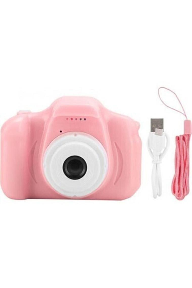 Sohos Cmr9 Çocuklar Için 1080P Dijital Fotoğraf Makinesi - Pembe