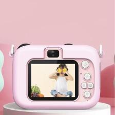 Torima Cmr-16 Pembe Mini 1080P Hd Çocuk Kamera Dijital Fotoğraf Makinesi 2.0 Inç Ekran 5 Adet Oyun