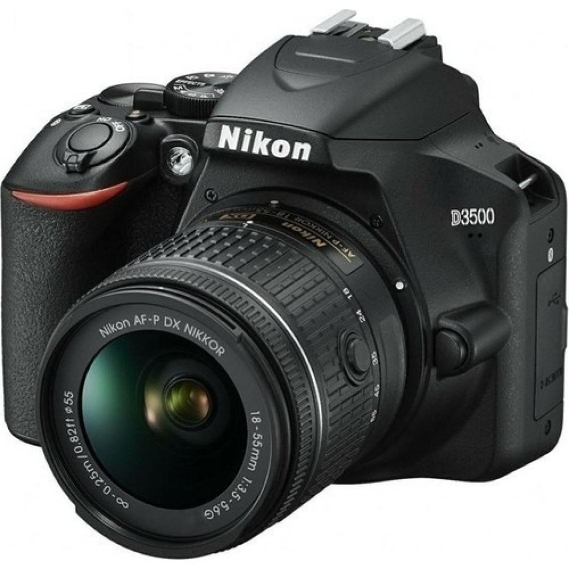 Nikon D3500 AF-P 18-55mm Fotoğraf Makinesi (Distribütör Garantili)