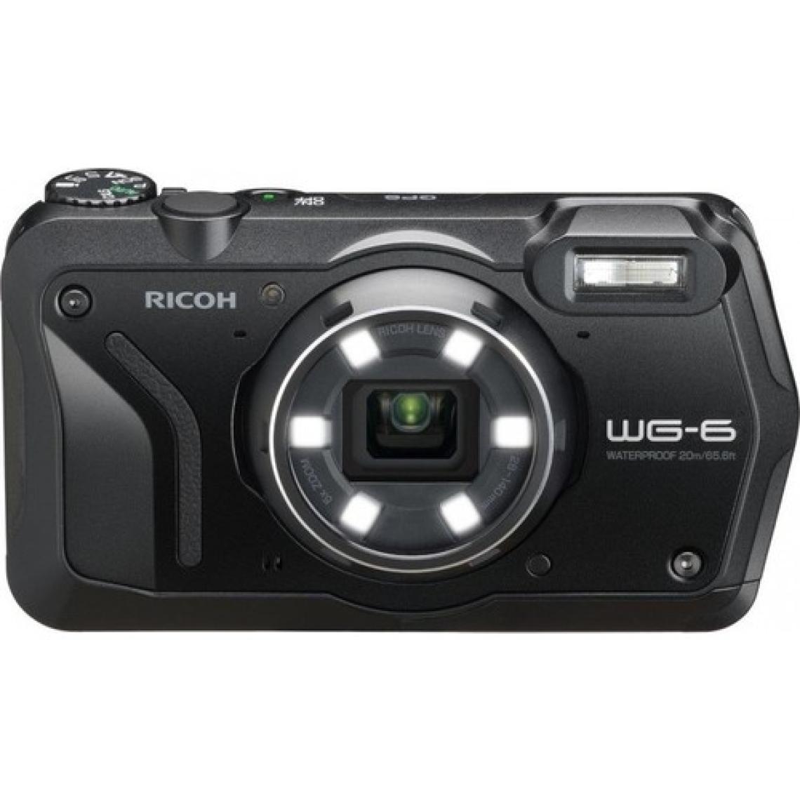 Ricoh Wg-6 Dijital Kompakt Outdoor Fotoğraf Makinesi Siyah
