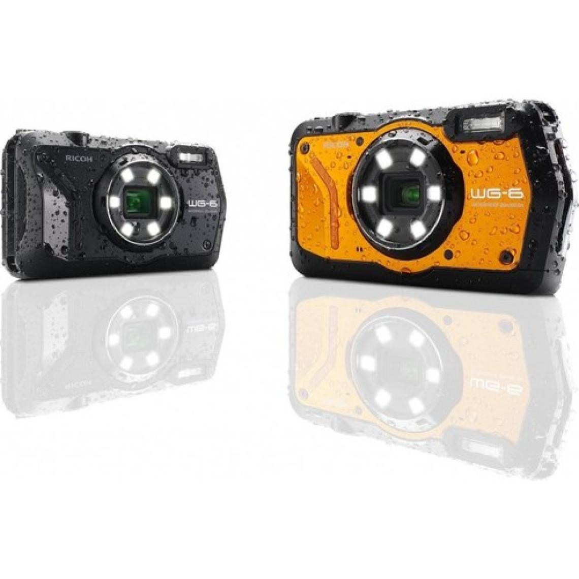 Ricoh Wg-6 Dijital Kompakt Outdoor Fotoğraf Makinesi Siyah