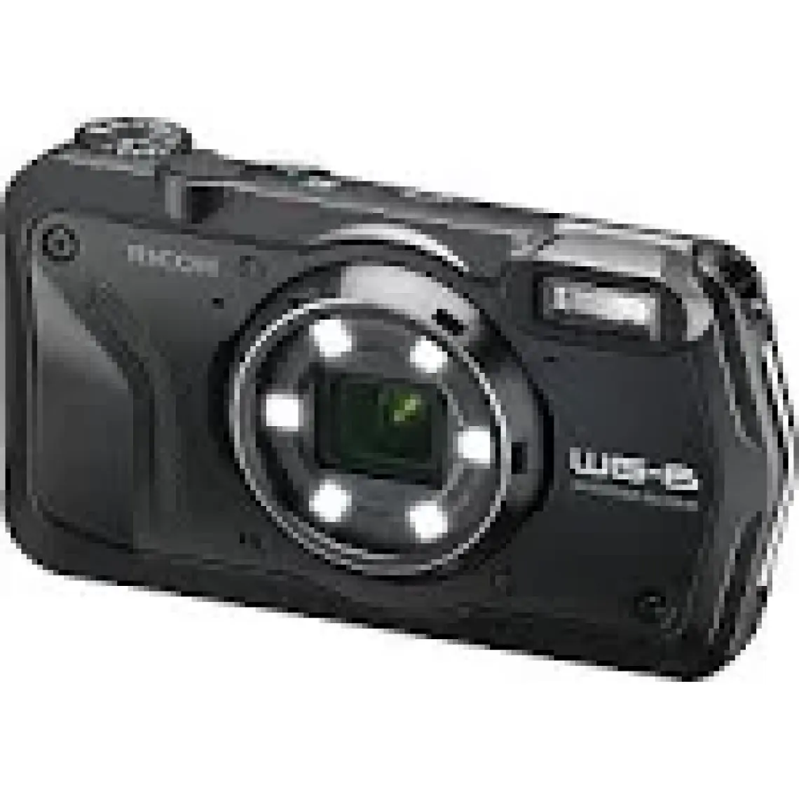 Ricoh Wg-6 Dijital Kompakt Outdoor Fotoğraf Makinesi Siyah