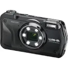 Ricoh Wg-6 Dijital Kompakt Outdoor Fotoğraf Makinesi Siyah