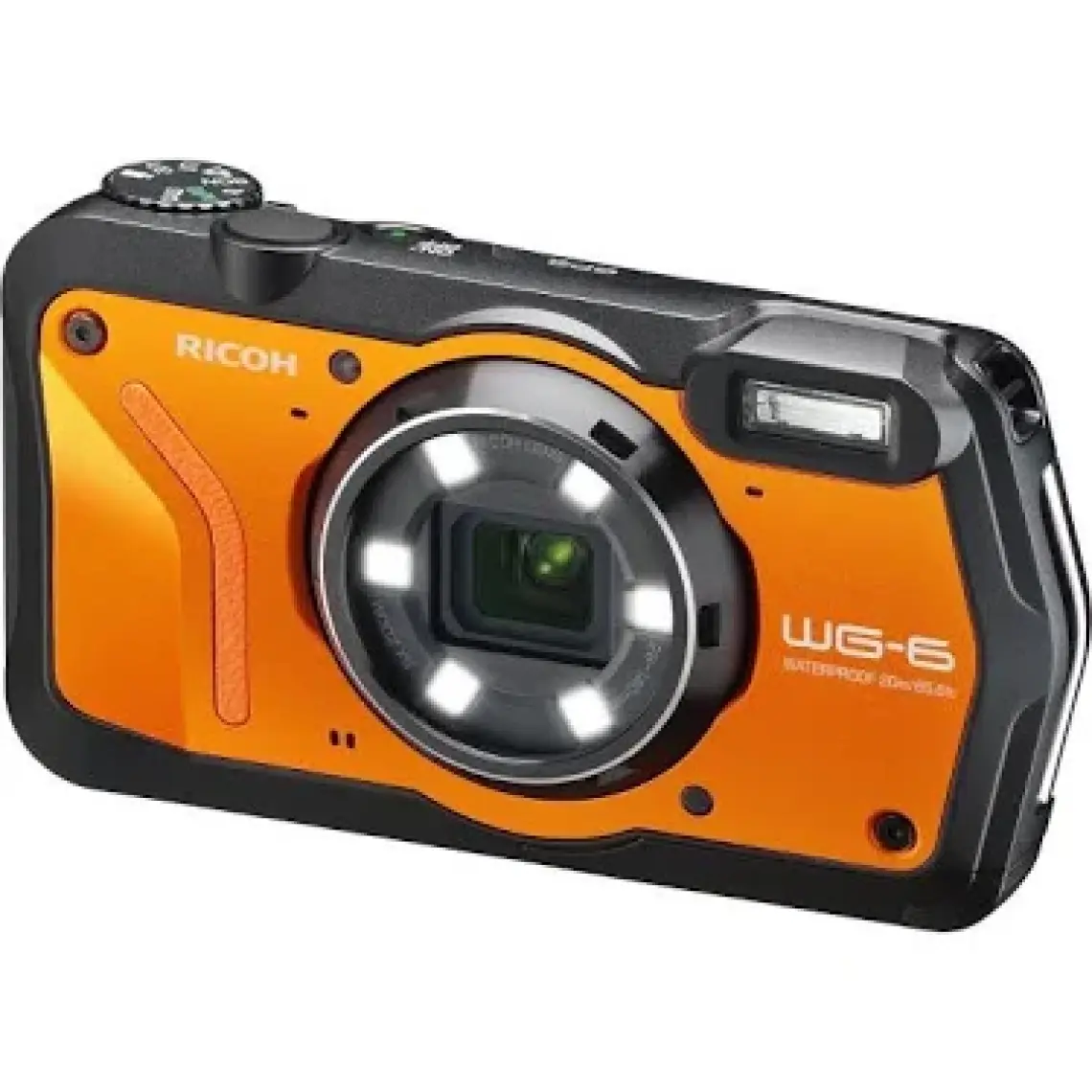 Ricoh Wg-6 Dijital Kompakt Outdoor Fotoğraf Makinesi Siyah