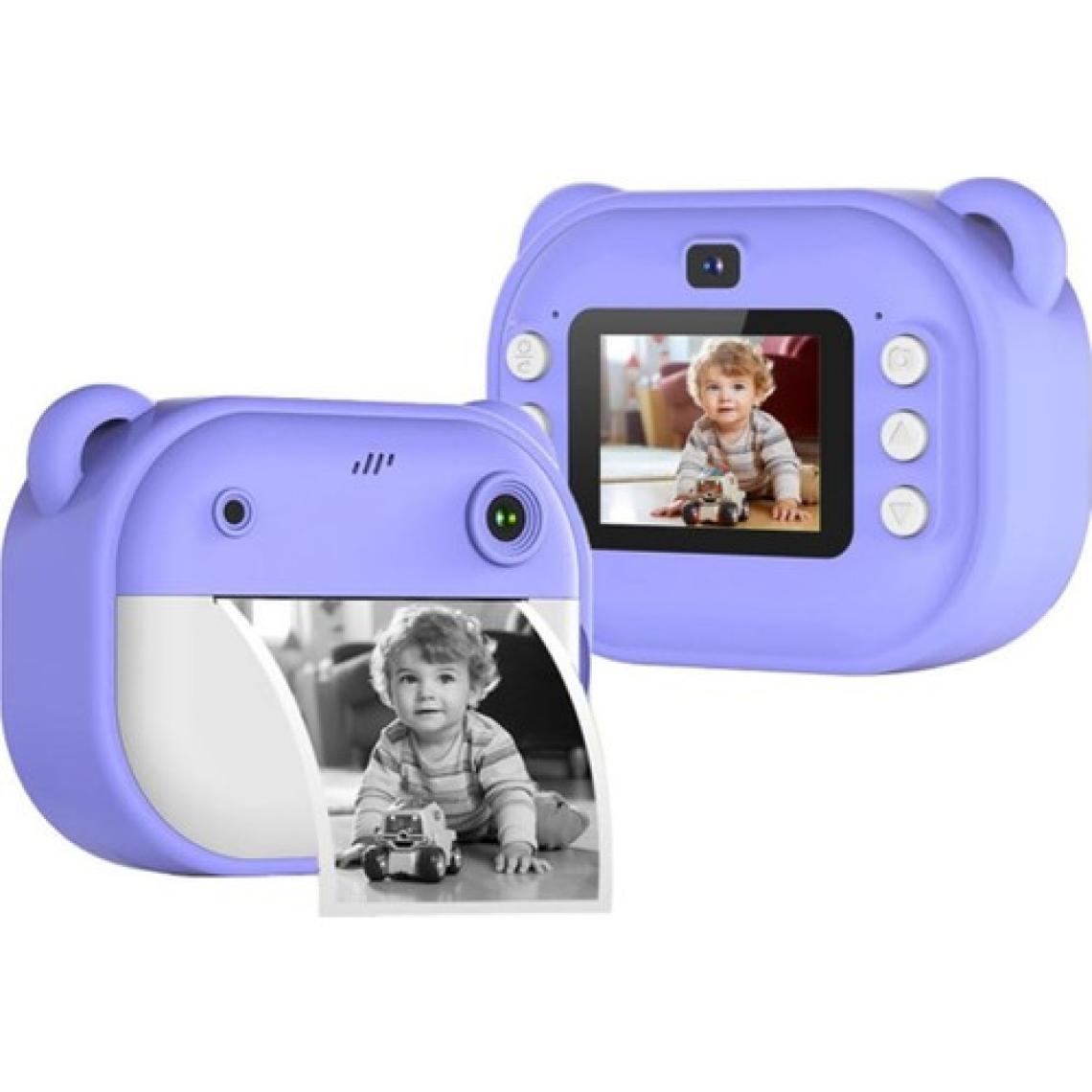 Vothoon Dijital Video Kayıt Fotoğraf Çocuk Kamerası Anlık Termal Resim Kağıt Baskılı