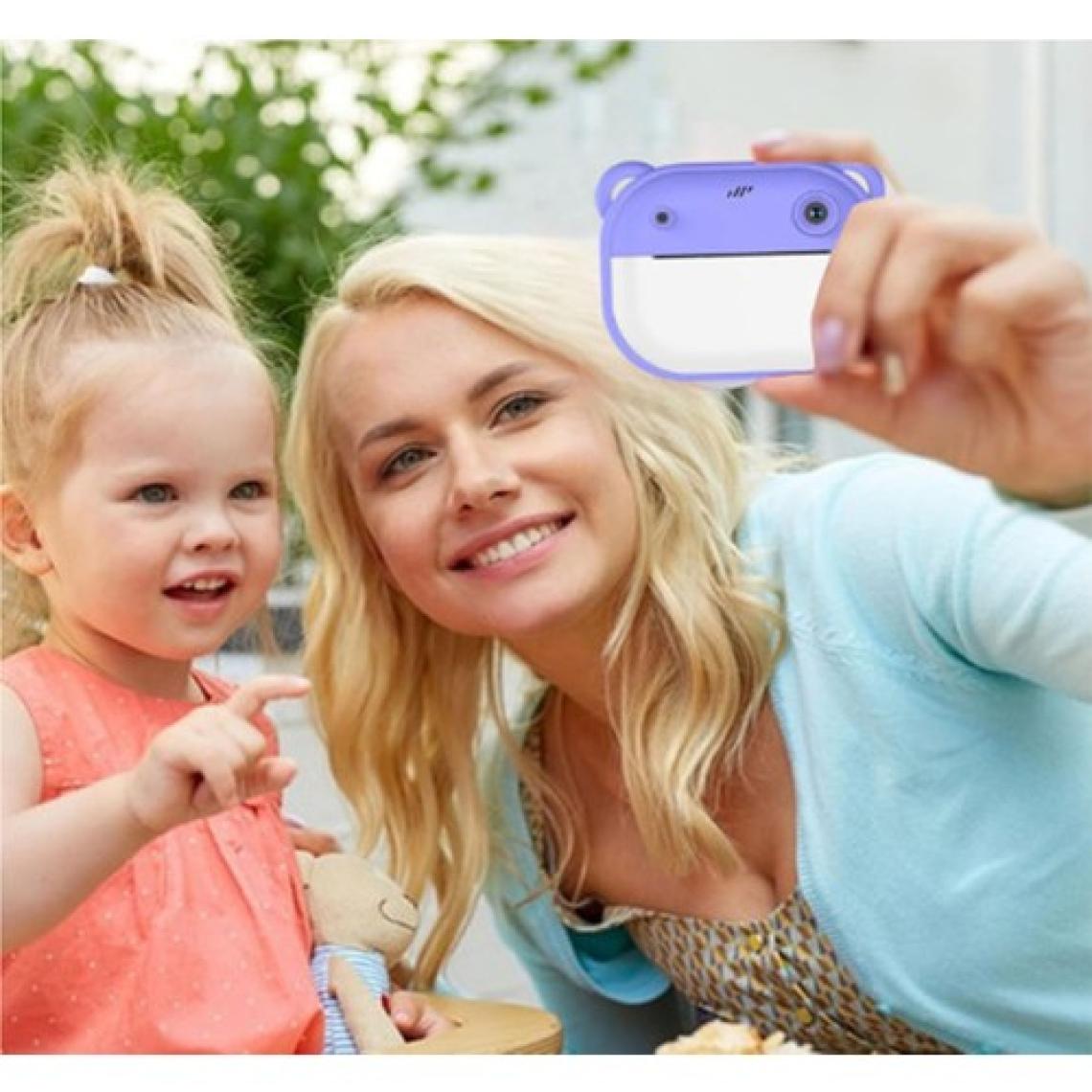 Vothoon Dijital Video Kayıt Fotoğraf Çocuk Kamerası Anlık Termal Resim Kağıt Baskılı