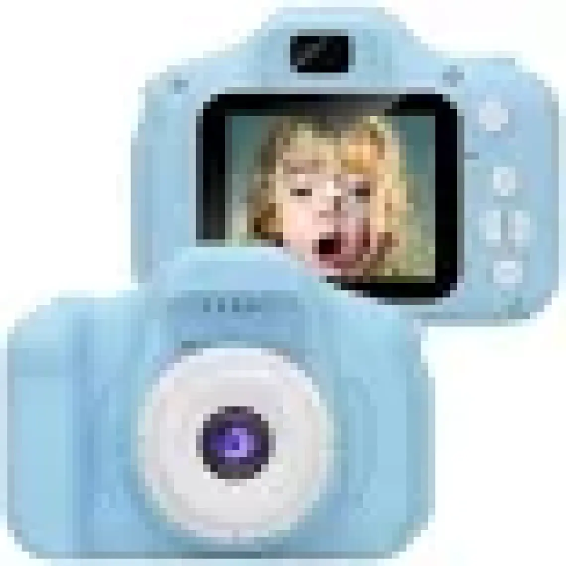 Torima Mavi Renk Sd Card  1080P Hd Çocuk Kamera Dijital Fotoğraf Makinesi 2.0 Inç Ekran