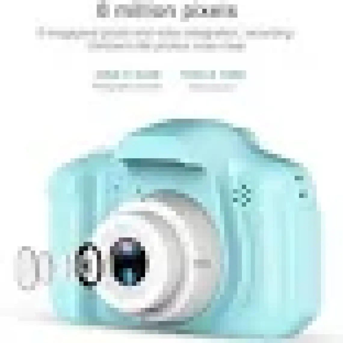 Torima Mavi Renk Sd Card  1080P Hd Çocuk Kamera Dijital Fotoğraf Makinesi 2.0 Inç Ekran