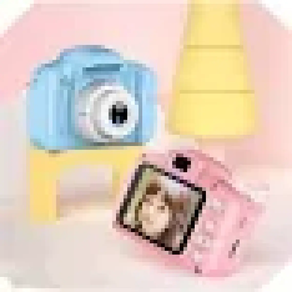 Torima Mavi Renk Sd Card  1080P Hd Çocuk Kamera Dijital Fotoğraf Makinesi 2.0 Inç Ekran