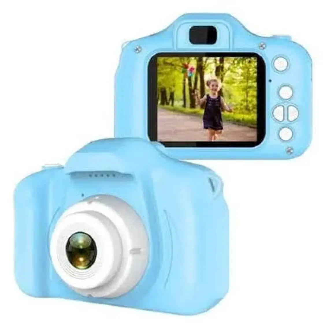 Torima Mavi Renk Sd Card  1080P Hd Çocuk Kamera Dijital Fotoğraf Makinesi 2.0 Inç Ekran