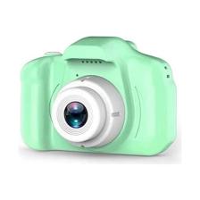 Teknomila Mini 1080P Çocuklar Için Dijital Fotoğraf Makinesi Açık Yeşil
