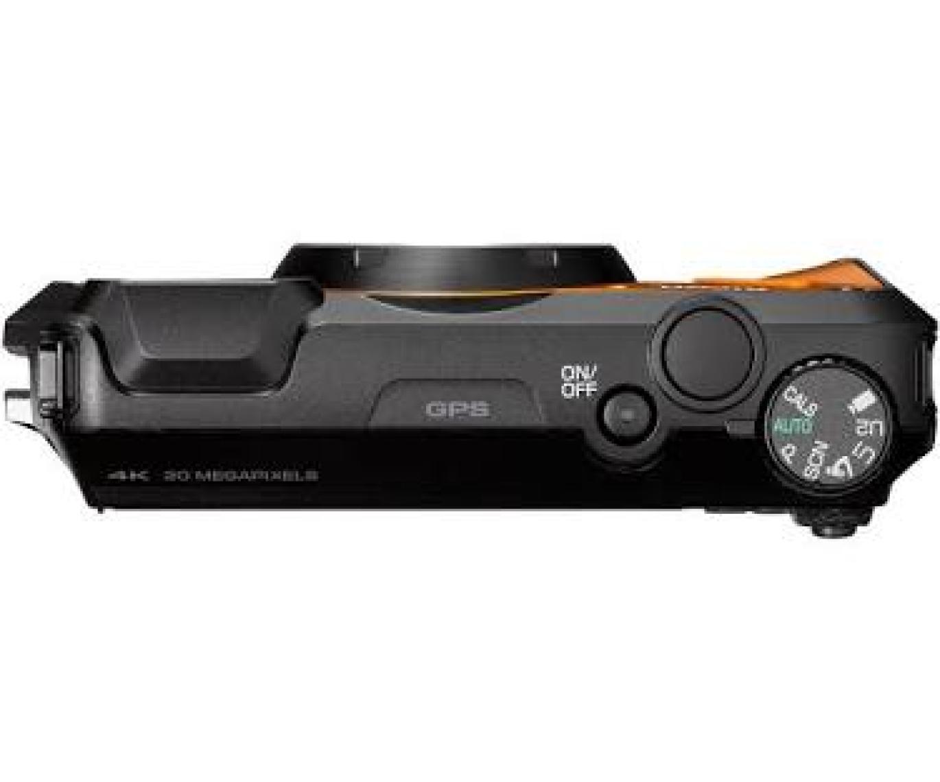 Ricoh Wg-6 Dijital Kompakt Outdoor Fotoğraf Makinesi Turuncu