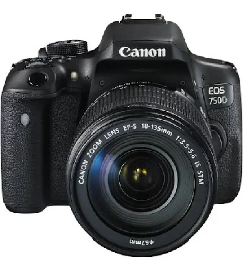 Canon Eos 750D  18-135MM Is Lens Dijital Slr Fotoğraf Makinesi