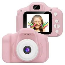 Torima Pembe Renk Mini 1080P Hd Çocuk Kamera Dijital Fotoğraf Makinesi 2.0 Inç Ekran