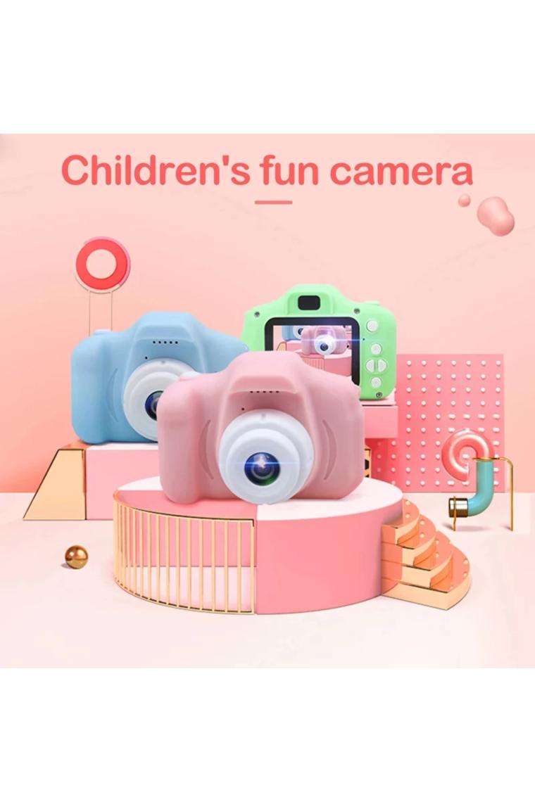 Torima Pembe Renk Mini 1080P Hd Çocuk Kamera Dijital Fotoğraf Makinesi 2.0 Inç Ekran