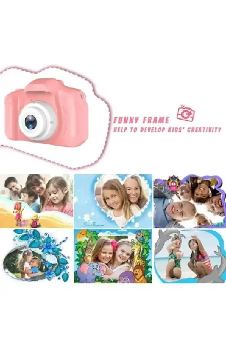 Torima Mavi Renk Mini 1080P Hd Çocuk Kamera Dijital Fotoğraf Makinesi 2.0 Inç Ekran
