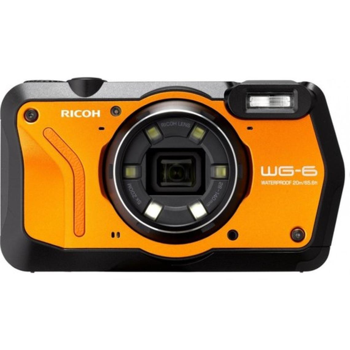 Ricoh Wg-6 Dijital Kompakt Outdoor Fotoğraf Makinesi Turuncu