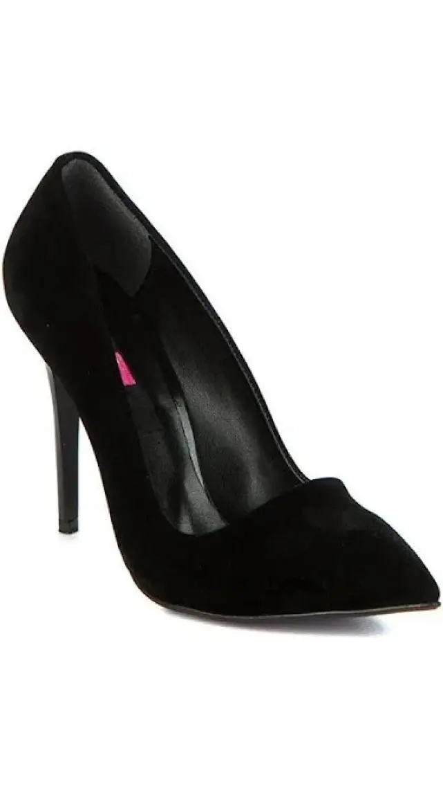 Fox Shoes Siyah Kadın Topuklu Ayakkabı 8922151902