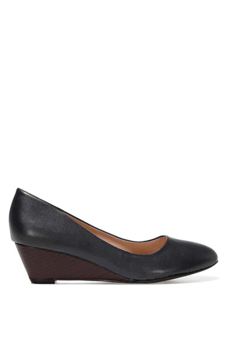 Nine West Lıcla2 1fx Lacivert Kadın Dolgu Topuklu Ayakkabı