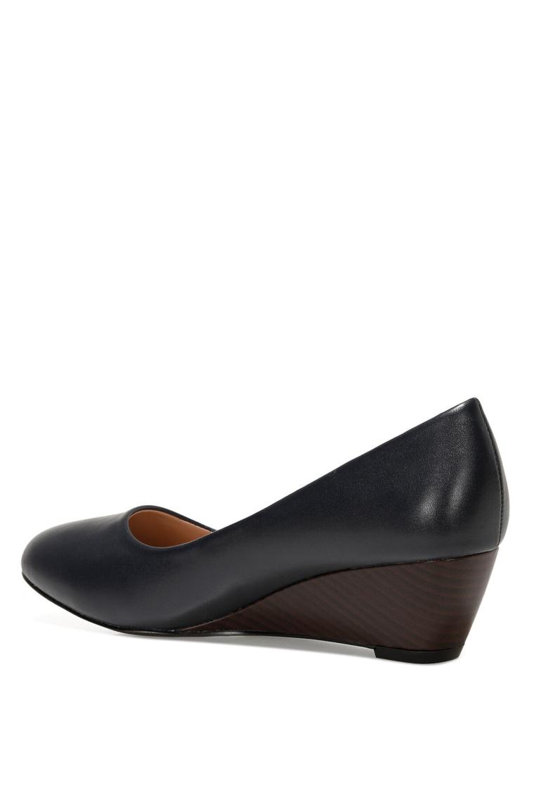 Nine West Lıcla2 1fx Lacivert Kadın Dolgu Topuklu Ayakkabı
