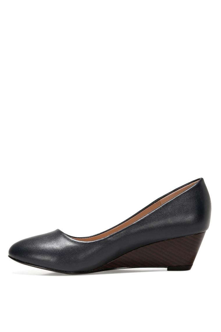 Nine West Lıcla2 1fx Lacivert Kadın Dolgu Topuklu Ayakkabı