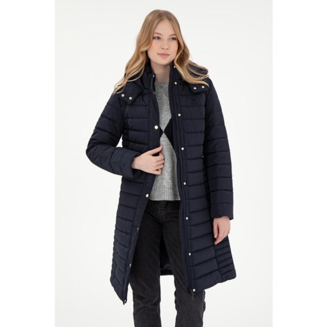 U.S. Polo Assn. Kadın Lacivert Kaban 50292663-VR033
