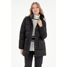 U.S. Polo Assn. Kadın Siyah Kaban 50292747-VR046