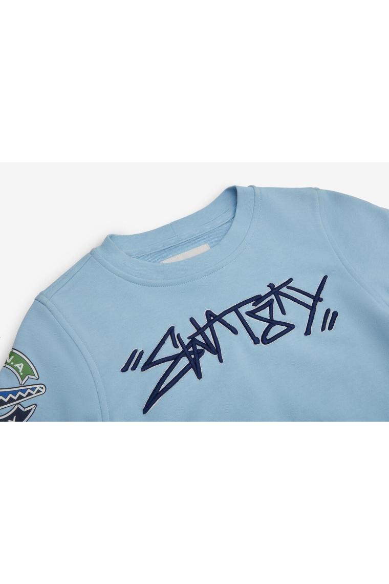 Swatsky Erkek Çocuk Açık Mavi Sweatshirt 23PFWSW1565