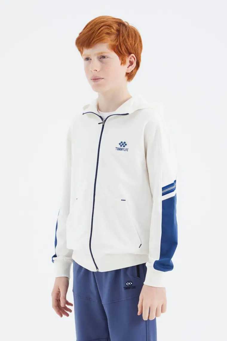 Tommy Life Tommy Life  Fiesta Fermuarlı Erkek Çocuk Sweatshirt - 11180