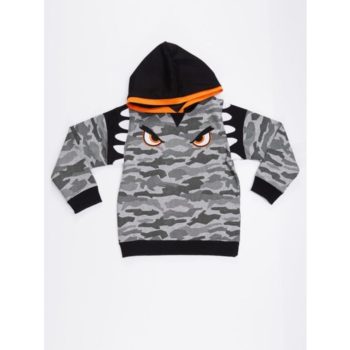 MSHB&G Kamuflaj Kapişonlu Erkek Çocuk Sweatshirt