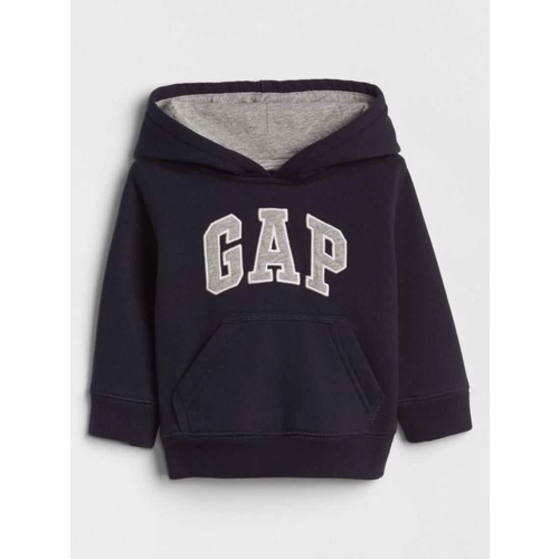 Gap Erkek Bebek Lacivert Gap Logo Kapüşonlu Sweatshirt