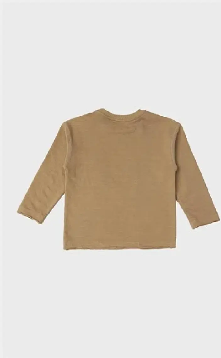 Nebbati Erkek Çocuk Bej Sweatshirt