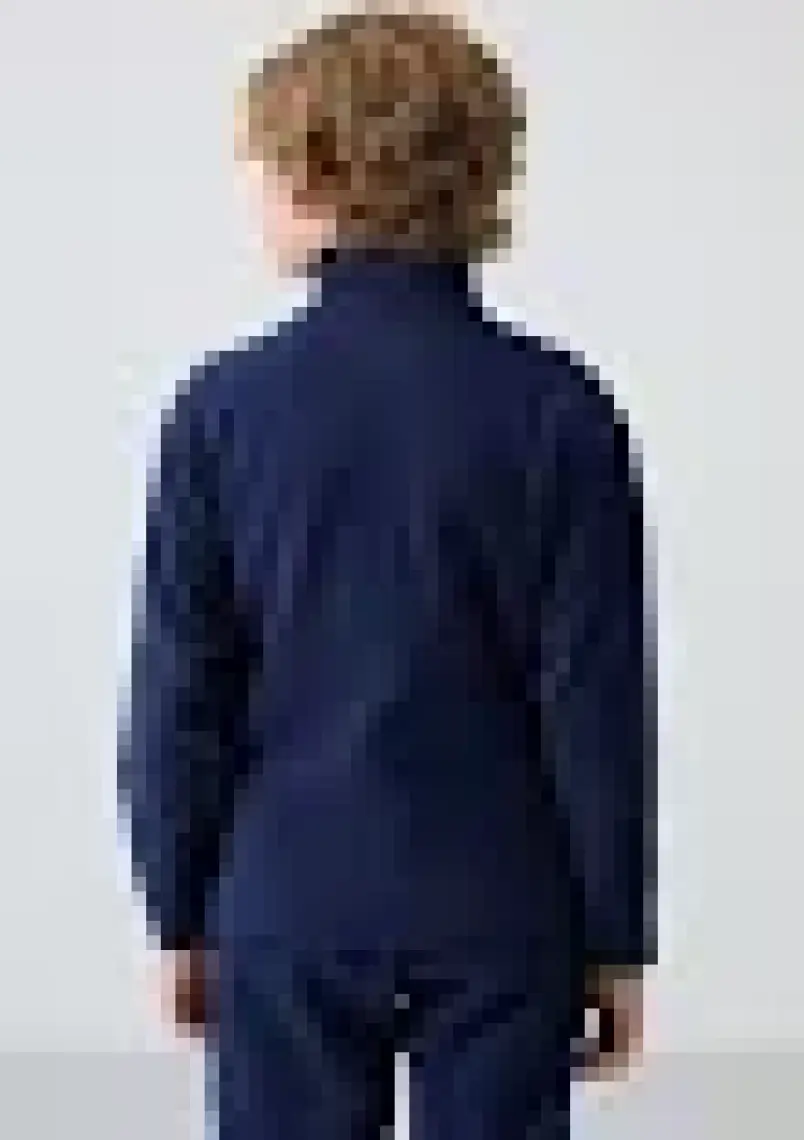 Erguvan Kalın Yumuşak Dokulu Standart Fit Nakışlı Polar Erkek Çocuk Sweatshirt - 11223