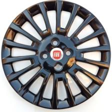 Yılap Jant 15'' Inç Fiat Linea Jant Kapağı 4 Adet Çelik Jant Görünümlü Parlak Siyah 5110SYH