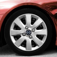 PackGar Nissan Almera 15 Inç Jant Kapağı Amblemli Gri 4 Adet 1 Takım 127