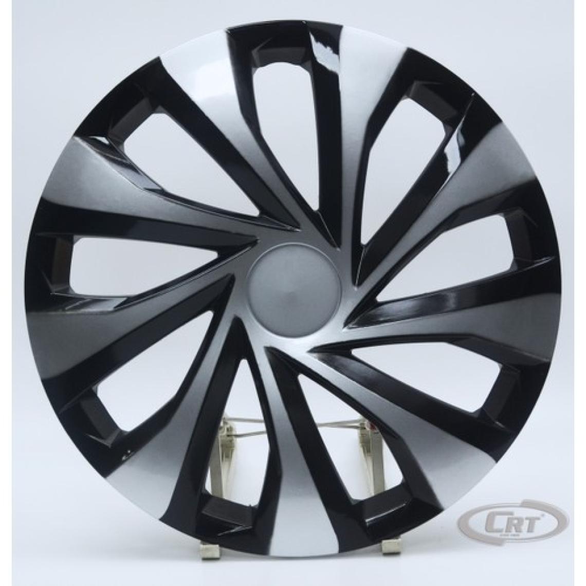 Jant Kapağı Siyah-gri Kırılmaz 13" Universal Model (Amblem Hediyeli) (1 Adet)