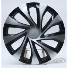 Jant Kapağı Siyah-gri Kırılmaz 13" Universal Model (Amblem Hediyeli) (1 Adet)