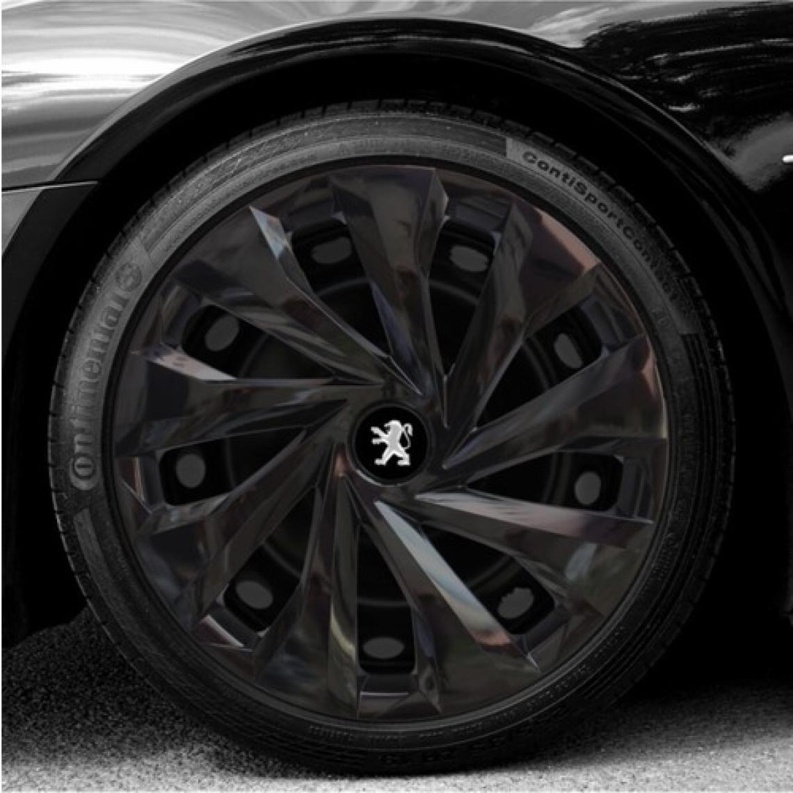 Yılap Jant Peugeot 301 15'' Inç Uyumlu Siyah Jant Kapağı 4 Adet 1 Takım 1002 5810SYHPEUGEOT